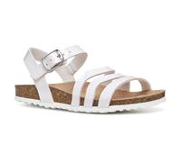 Geox J Adriel Girl F, Sandalo, White, 27 EU