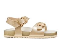 Geox J Adriel Girl I Sandal, Platinum, 31 EU
