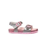Geox J Adriel Girl I Sandal, rosa/argento, 32 EU