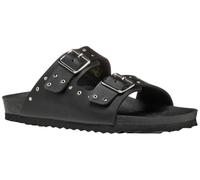 Geox J Adriel Girl J, Sandalo, Black/Silver, 37 EU