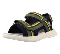 Geox J AIRADYUM BO Sandal, Military/Navy, 34 EU