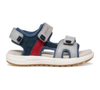 Geox J ALBEN Boy A Sandal, Grigio/Jeans 29 EU