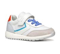 Geox J ALBEN Boy A - Scarpe da Ginnastica Bambino, White/Royal,