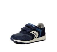 Geox J Alben Boy E, Sneakers Bambini e ragazzi, Blu (Navy/Dk Avio), 28 EU