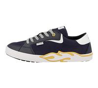 Geox J Alphabeet Boy, Scarpe da Ginnastica, Navy/Yellow, 33 EU