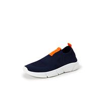 Geox J Aril Boy A, Sneakers Bambini e ragazzi, Multicolor Navy Orange, 31 EU