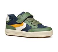Geox J Arzach Boy A, Scarpe da Ginnastica, Blue/Green, 35 EU