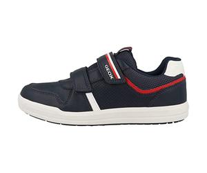 Geox J Arzach Boy, Scarpe da Ginnastica Uomo, Blu/Bianco, 37 EU