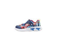 Geox J Assister Boy A Sneaker, Navy/LT Blue, 35 EU