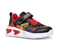 Geox J Assister Boy B - Scarpe da Ginnastica Bambino, Black/Yellow,