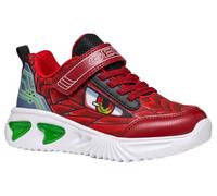 Geox J Assister Boy B, Scarpe da Ginnastica, Dk Red, 32 EU