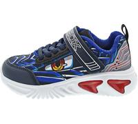 Geox J Assister Boy B, Scarpe da Ginnastica, Navy/Royal, 25 EU