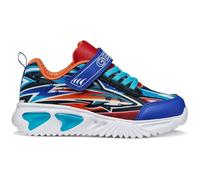Geox J Assister Boy B Sneaker, Royal/Orange, 35 EU