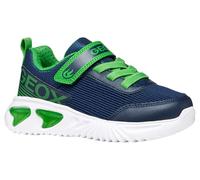 Geox J Assister Boy C Sneaker, Navy/LT Green, 30 EU