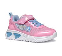 Geox J Assister Girl B, Scarpe da Ginnastica, Pink/Lt Sky, 33 EU