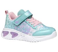 Geox J Assister Girl B, Scarpe da Ginnastica, Turquoise/Pink, 36 EU