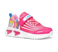 Geox J Assister Girl C, Scarpe da Ginnastica, Fuchsia, 30 EU