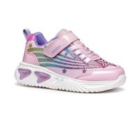 Geox J Assister Girl, Scarpe da Ginnastica, Rosa Multicolore, 25 EU