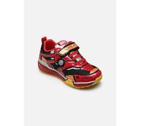 Geox J BAYONYC BOY, Scarpe da Ginnastica Bambini e ragazzi, Nero Rosso, 34 EU