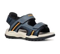 Geox J Borealis Boy A, Sandalo, Navy/Orange, 34 EU