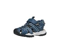 Geox J Borealis Boy B Sandal, Denim/Nero, 36 EU