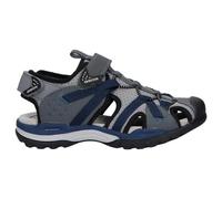 Geox J Borealis Boy B, Sandali Bambini e ragazzi, Grigio (Dk Grey/Navy), 24 EU