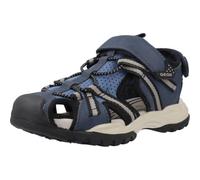Geox J Borealis Boy B, Sandalo, Denim/Grey, 28 EU