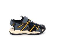 Geox J Borealis Boy B, Sandalo, Navy/Orange, 29 EU