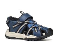 Geox J Borealis Boy B - Sandalo Bambino, Denim/Grey,