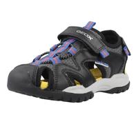 Geox J Borealis Boy C Sandal, nero/grigio DK, 37 EU
