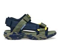 Geox J Borealis Boy E Sandal, Navy/Military, 33 EU
