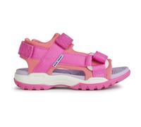 Geox J Borealis Girl A, Sandalo Donna, Fuchsia Lt Coral, 49 EU