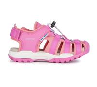 Geox J Borealis Girl B, Sandalo Donna, Fucsia Lt Coral, 38 EU