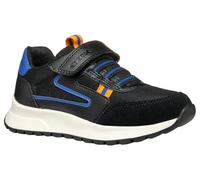 Geox J BRIEZEE Boy A, Scarpe da Ginnastica, Black/Royal, 26 EU