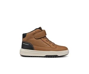 Geox J BUNSHEE BOY B ABX - Stivaletto, TOBACCO/BLACK,