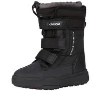 Geox J Bunshee Pg Boy B A - Barca alla caviglia, Black Dk Grey, 38 EU