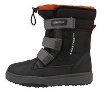 Geox J Bunshee Pg Boy B A, Stivali Bambini e ragazzi, Nero (Black/Rust), 30 EU