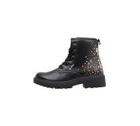 Geox J Casey Girl, Caviglia barca Bambine e ragazze, Nero (Black/Multicolor), 33 EU
