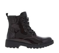 Geox J Casey Girl, Caviglia barca Bambine e ragazze, Rosso (Dk Burgundy/Black), 32 EU