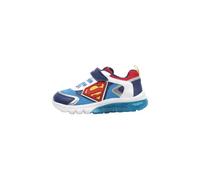 Geox J CIBERDRON Boy B Sneaker, LT Blue/Red, 33 EU