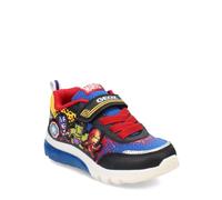 Geox J Ciberdron Boy E, Scarpe da Ginnastica, Black Royal, 33 EU