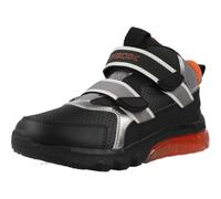 Geox J Ciberdron Boy, Scarpe da Ginnastica, Black Orange, 24 EU