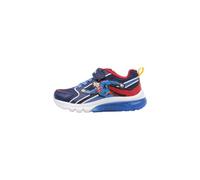 Geox J Ciberdron Boy, Scarpe da Ginnastica, Blu Rosso, 32 EU