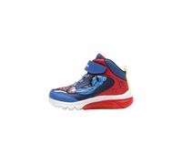 Geox J CIBERDRON Boy Sneaker, Blue/Red, 33 EU, Blu Rosso, 33 EU