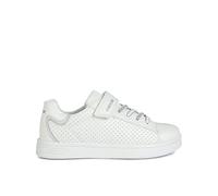 Geox J Djrock Boy, Scarpe da Ginnastica, White Lt Grey, 34 EU