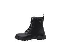 Geox J Eclair Girl, Caviglia Barca, Schwarz, 32 EU