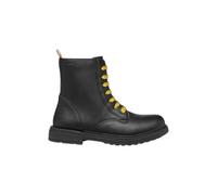 Geox J ECLAIR GIRL D - Stivaletto, BLACK/YELLOW,