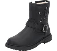 Geox J Eclair Girl, Stivale alla Caviglia, Nero, 33 EU