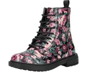 Geox J Eclair Girl, Stivale alla Caviglia, Nero Rosa, 30 EU