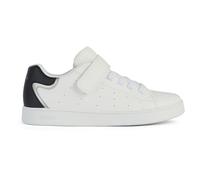 Geox J Eclyper Boy A, Scarpe da ginnastica Bambini e ragazzi, Bianco Nero, 32 EU